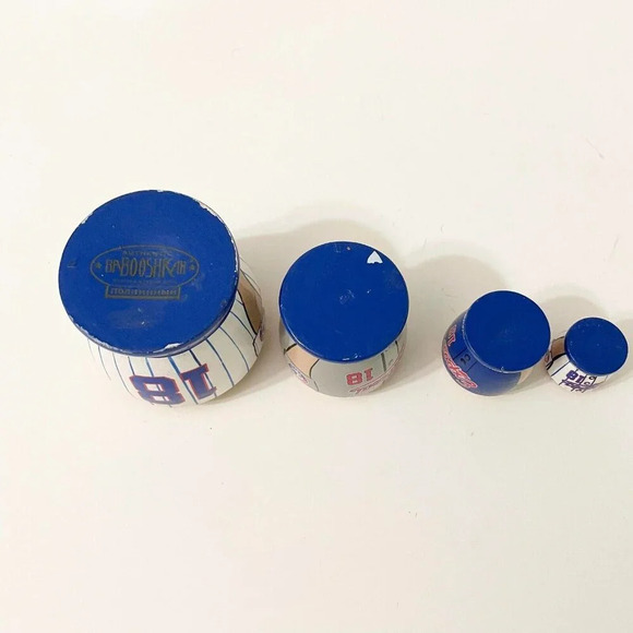 Babooshkah Nesting Doll Montreal Expos  Orlando Cabrera 5 Piece Set Flaws - Picture 6 of 16